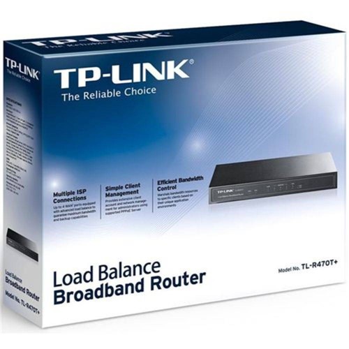 Roteador - TP-Link Broadbalance - Grafite - TL-R470T+