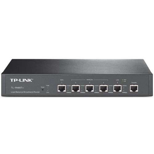 Roteador - TP-Link Load Balance Broadband - Grafite - TL-R480T+