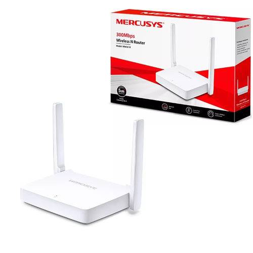 Roteador Wireless N 300mbps Mw301r 2 Antenas Mercusys