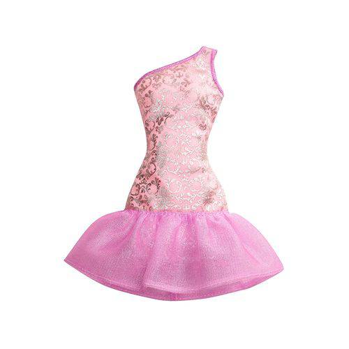 Roupa Barbie Fab Look Fashion Rosa Brilhos Cfx65 - Mattel