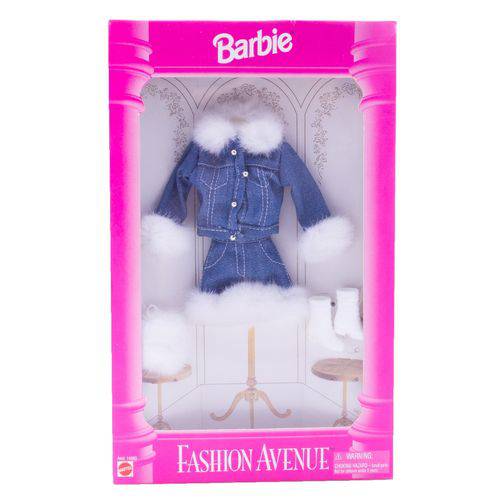 Roupa Barbie Fashion Avenue Conjunto Jeans - Mattel