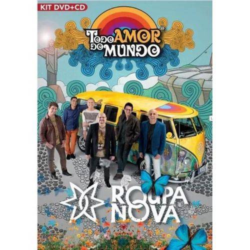 Roupa Nova Todo Amor do Mundo - Kit DVD+cd / Rock