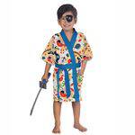 Roupão Infantil Felpudo Kimono Pirata