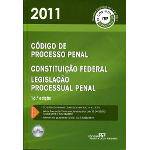 Rt Codigo 2011: Codigo de Processo Penal, Constitu