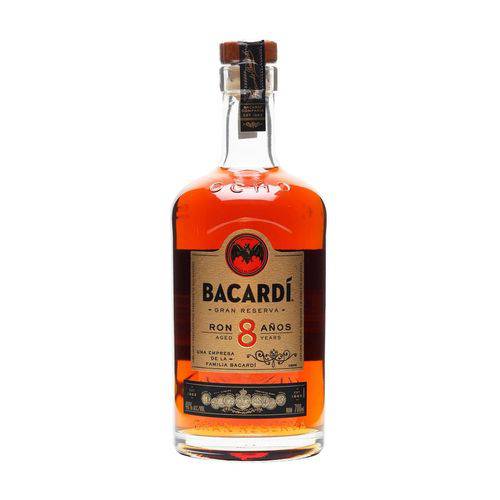 Rum Bacardí 8 Anos 750ml