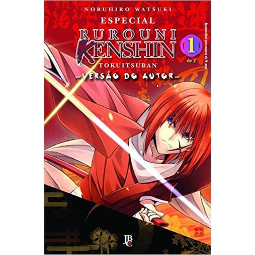 Rurouni Kenshin - Vol 1 - Versao do Autor - Jbc