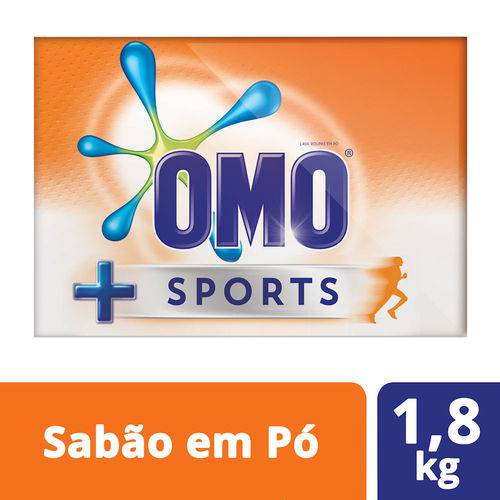 Sabão em Pó Omo Sports 1,8kg