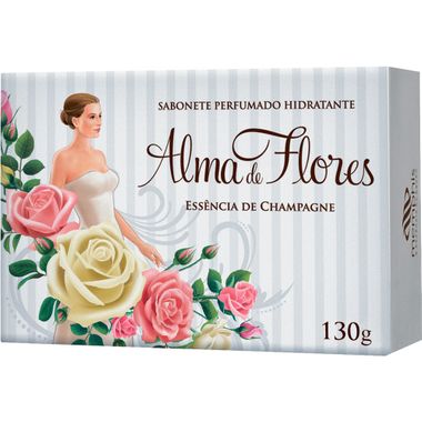 Sabonete Alma de Flores Champanhe 130g