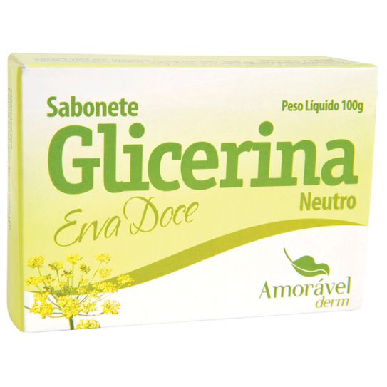 Sabonete Amorável Glicerina Erva Doce 100g