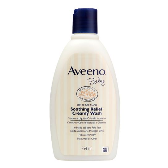 Sabonete Aveeno Baby Soothing Relief Creamy Wash 354ml