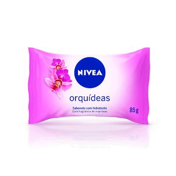 Sabonete Barra Nivea com Hidratante Orquídeas 85g