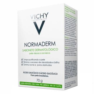 Sabonete Dermatológico Facial Vichy - Normaderm 70g
