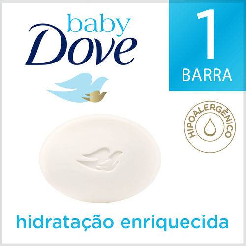 Sabonete Dove Baby Hidratacao Enriquecida 75g