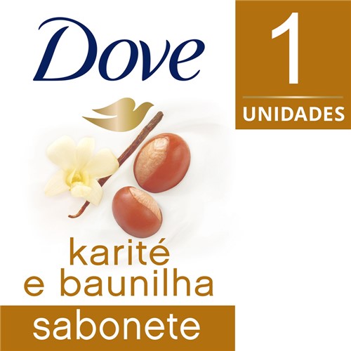 Sabonete em Barra Dove Delicious Care Karité 90g