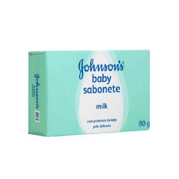 Sabonete em Barra Johnson's Baby Milk 80g