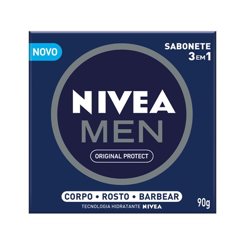 Sabonete 3em1 Nivea Men Origem Protect 90g