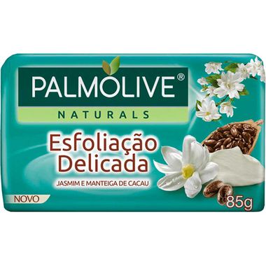 Sabonete Esfoliação Delicada Jasmim e Manteiga de Cacau Palmolive 85g
