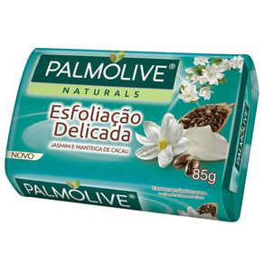 Sabonete Esfoliação Delicada Jasmine e Manteiga de Cacau Pamolive Naturals 85g