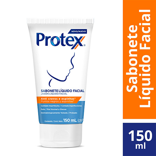 Sabonete Facial Anti-Cravos Protex 150ml