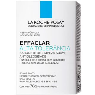 Sabonete Facial La Roche-Posay - Effaclar Alta Tolerância 70g