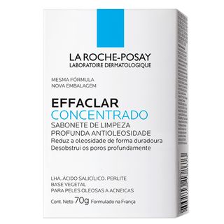 Sabonete Facial La Roche Posay - Effaclar Concentrado La Roche-Posay 70g
