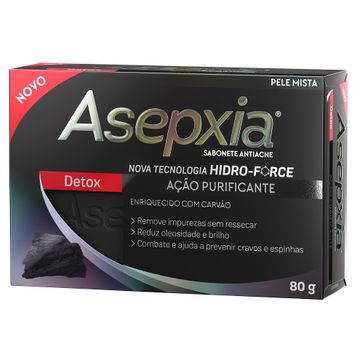 Sabonete Genomma Asepxia Detox 80g