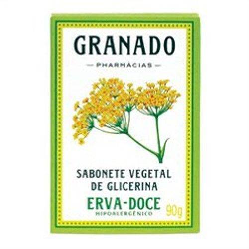 Sabonete Glicerina Granado Erva-doce 90g