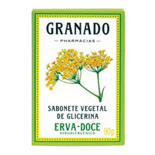 Sabonete Glicerina Granado Erva-Doce 90g