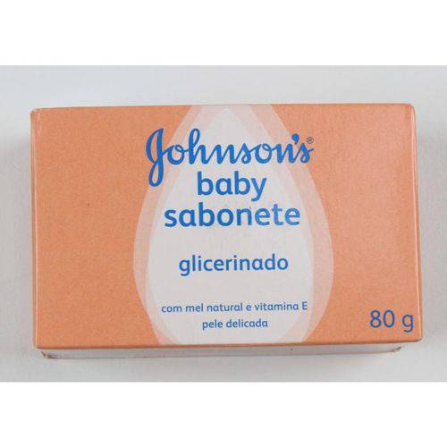 Sabonete Glicerinado 80g - Johnsons Baby