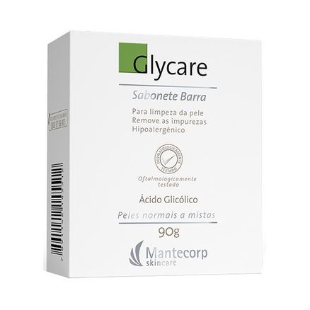 Sabonete Glycare Hipoalergênico 90g