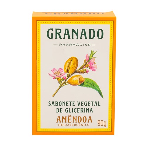 Sabonete Granado Glicerina Amêndoa com 90g