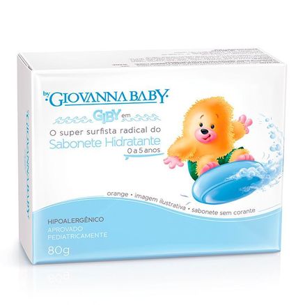 Sabonete Hidratante Giovanna Baby Giby Azul 80g