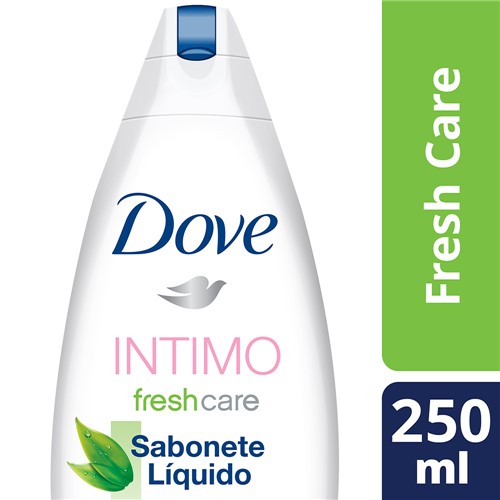 Sabonete Íntimo Dove Fresh Care com 250ml