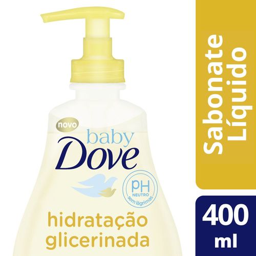 Sabonete Líquido Dove Baby Hidratação Glicerinada Refil 400ml