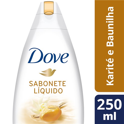 Sabonete Líquido Dove Delicious Care Karité com 250ml