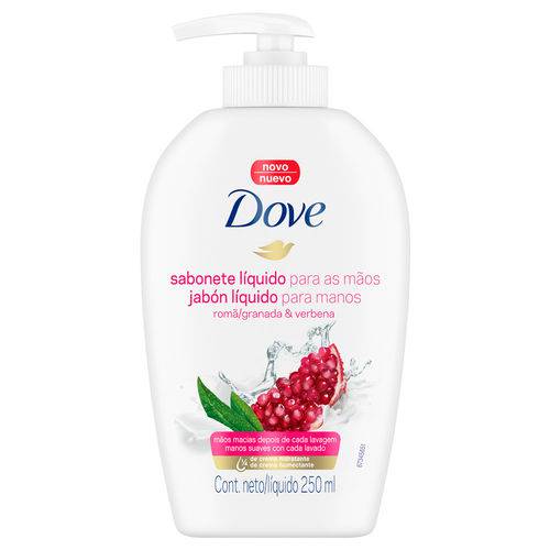 Sabonete Liquido Dove Hand Wash Pump Romã e Verbena 250ml