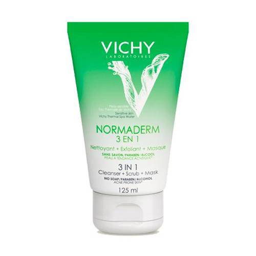 Sabonete Líquido Facial Vichy Normaderm Cleanser Tri-Activ 125ml