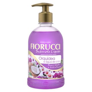 Sabonete Líquido Fiorucci - Orquídea e Água de Coco 500ml