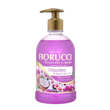 Sabonete Líquido Fiorucci Orquídea e Água de Coco 500ml