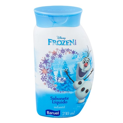Sabonete Líquido Infantil Frozen Olaf Suave com 230ml