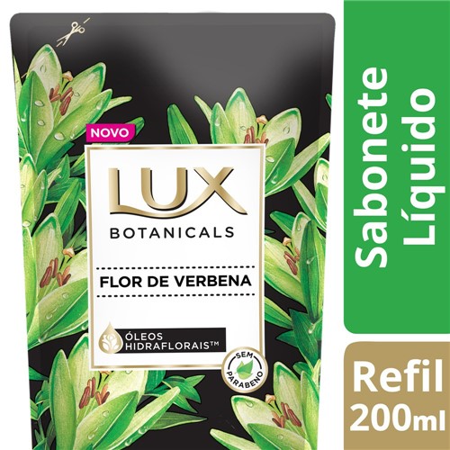 Sabonete Líquido Lux Botanicals Flor de Verbena 200ml