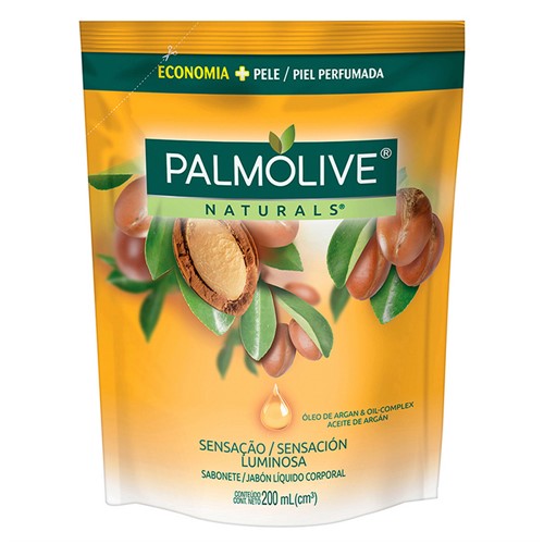 Sabonete Líquido Palmolive Naturals Sensação Luminosa Refil com 200ml