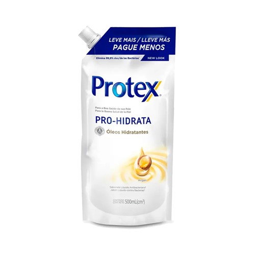 Sabonete Líquido Pro Hidrata Argan Refil Protex 500ml