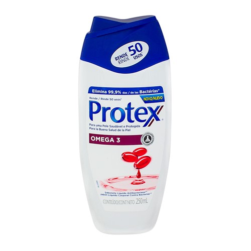 Sabonete Líquido Protex Omega 3 com 250ml