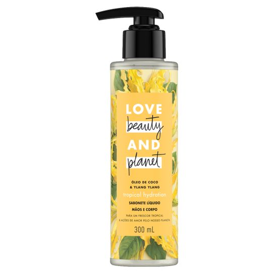 Sabonete Love Beauty And Planet Tropical Hydration Oleo de Coco Ylang Ylang 300ml