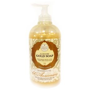 Sabonete Nesti Dante Luxury Gold Soap 60 Aniversary Líquido 500ml