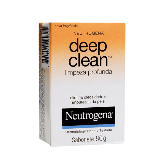 Sabonete Neutrogena Deep Clean Limpeza Profunda 80g