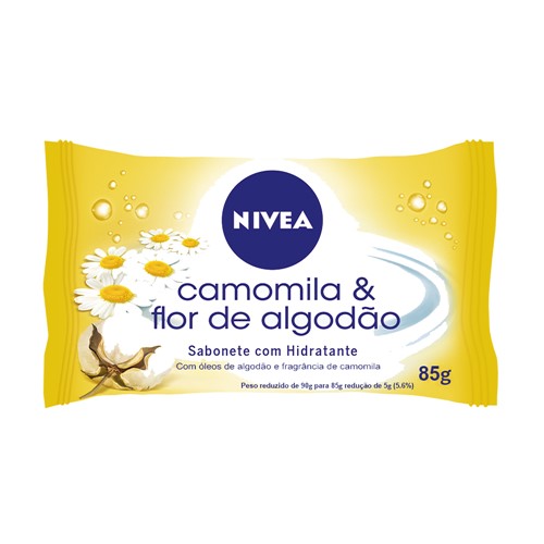 Sabonete Nivea Camomila & Flor de Algodão 85g