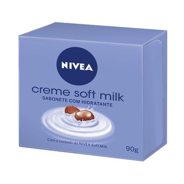 Sabonete Nivea Soft Milk 90g