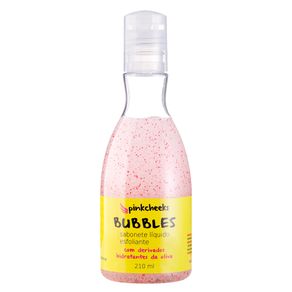 Sabonete Pink Cheeks Bubbles Esfoliante 210ml